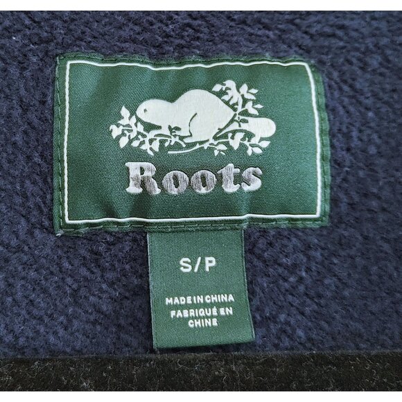 Roots Dark Blue Half Sleeve Sweatshirt Dress Women's Size SMALL - Picture 2 of 3